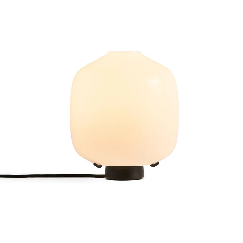 HAY Buoy bordslampa White-soft black, Ø20 cm