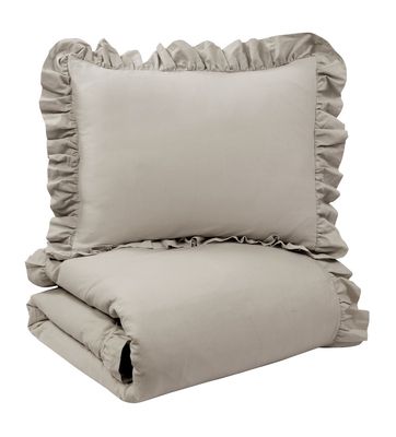 Redlunds Romance Påslakanset Beige 150x210 50x60 cm