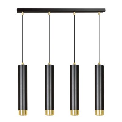 Emibig Lighting Taklampa KIBO 4 SVART/GULD