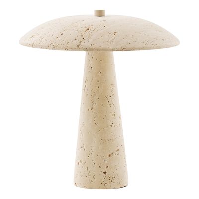 House Nordic Consett bordslampa travertin natur, 25,5 cm
