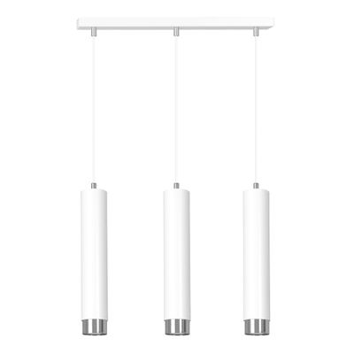 Emibig Lighting Taklampa KIBO 3 VIT/KROM