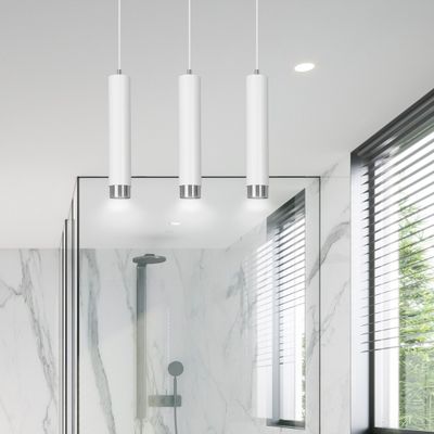 Emibig Lighting Taklampa KIBO 3 VIT/KROM