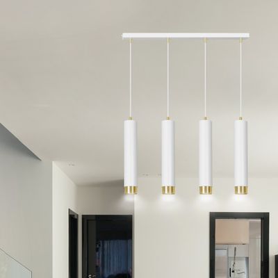Emibig Lighting Taklampa KIBO 4 VIT/GULD
