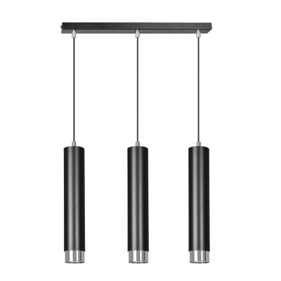 Emibig Lighting Taklampa KIBO 3 SVART/KROM