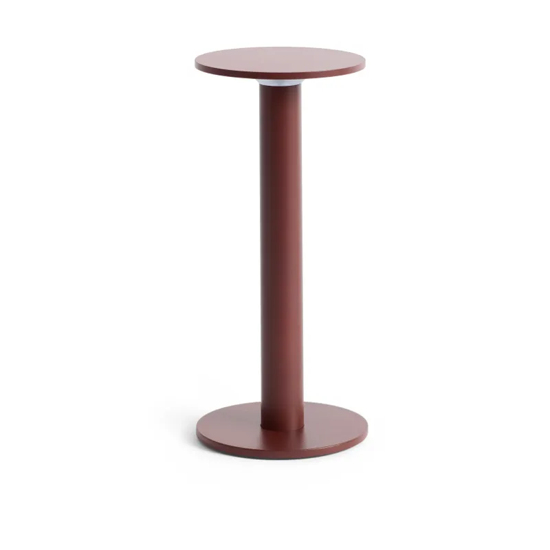 HAY Host portabel lampa Iron red, 22 cm