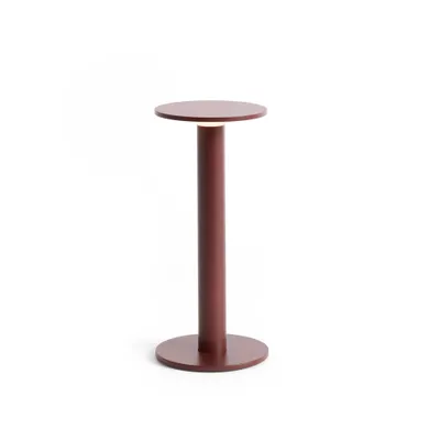 HAY Host portabel lampa Iron red, 22 cm