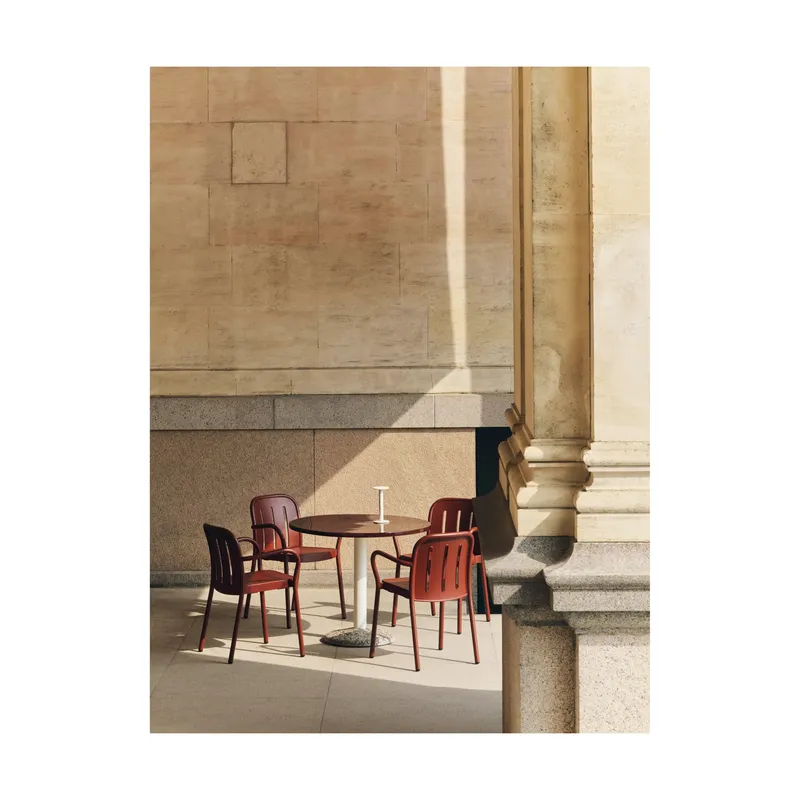 HAY Host portabel lampa, Cream white