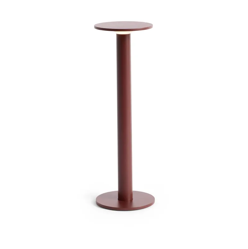 HAY Host portabel lampa, Iron red