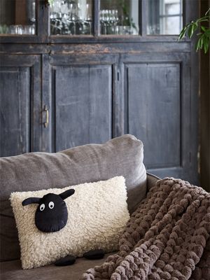 Redlunds Sheep Kudde Ecru 30x50 cm