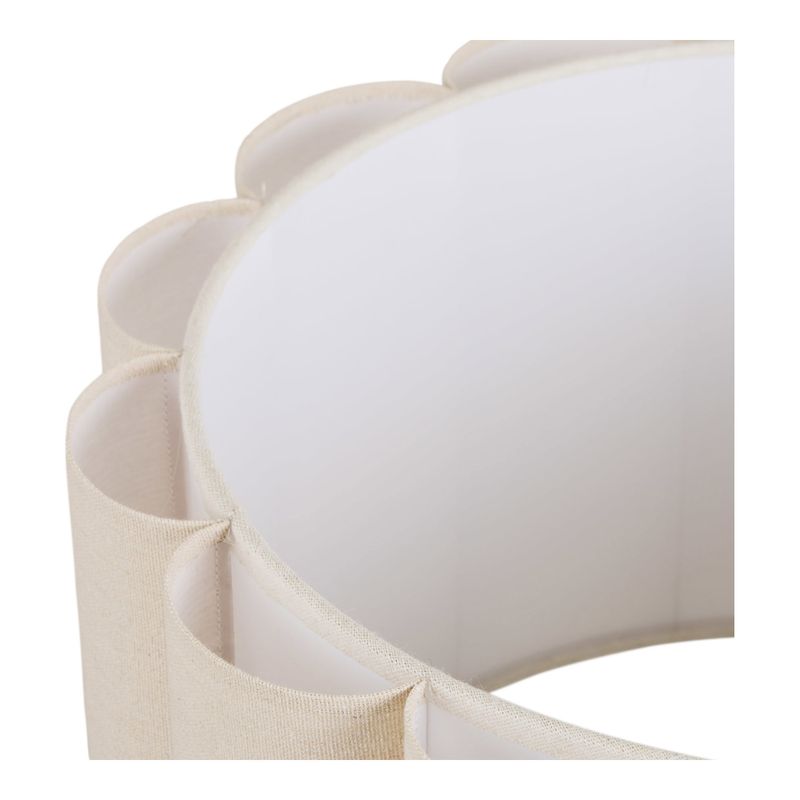 House Nordic Wattom Golvlampa - Stål/linne, grå/beige