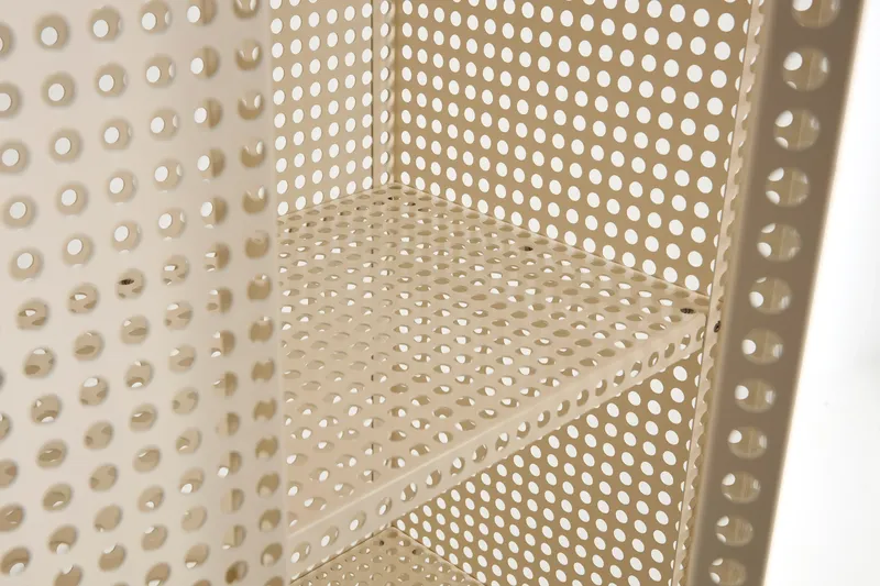 HAY Perforated Cabinet skåp Eggshell, large