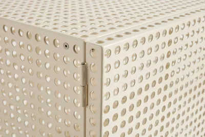 HAY Perforated Cabinet skåp Eggshell, large