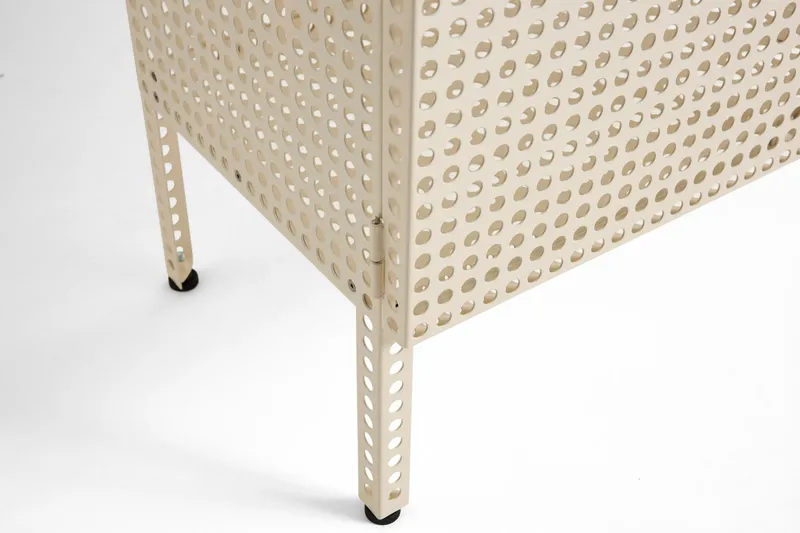 HAY Perforated Cabinet skåp Eggshell, large