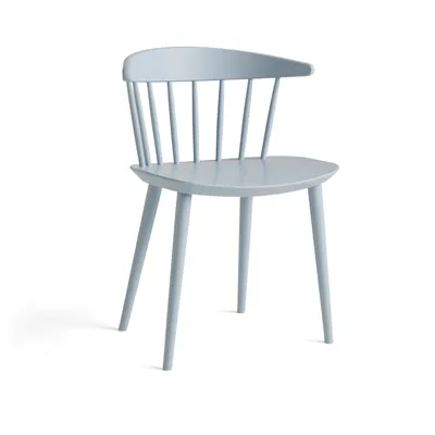 HAY J104 stol, Slate blue lacquered beech