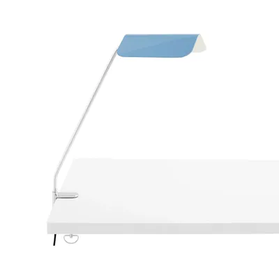 HAY Apex Clip skrivbordslampa Pastel blue
