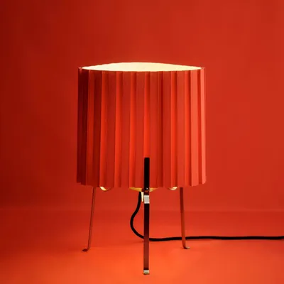 HAY Canelé bordslampa Tomato red