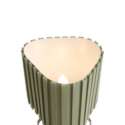HAY Canelé bordslampa Almond green