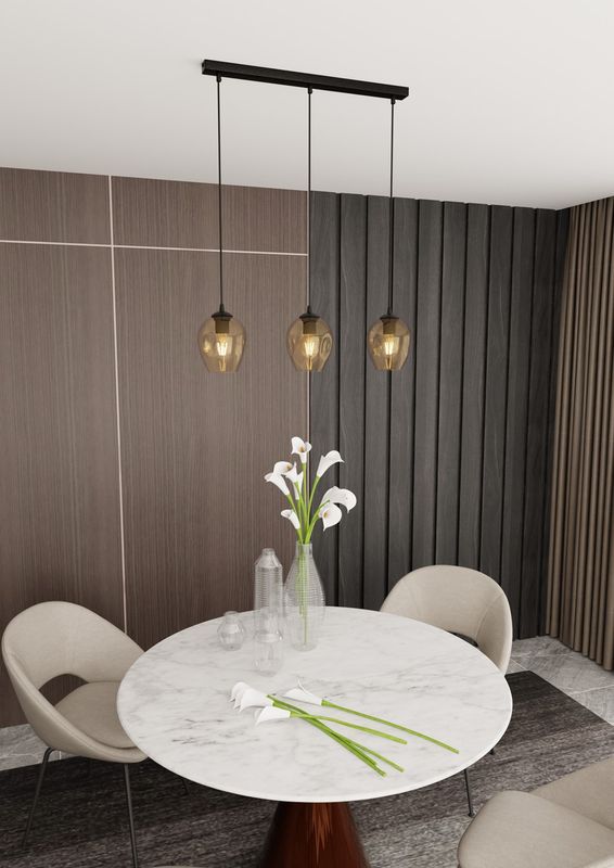 Emibig Lighting Taklampa ISTAR 3 BL HONUNG
