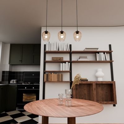 Emibig Lighting Taklampa ISTAR 3 BL HONUNG