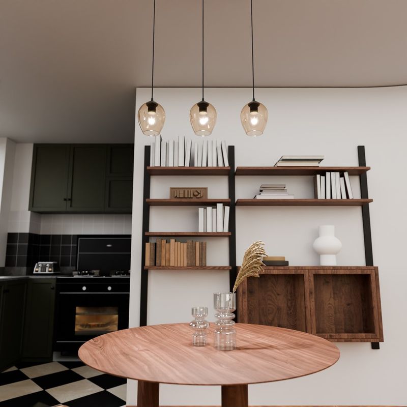 Emibig Lighting Taklampa ISTAR 3 BL HONUNG