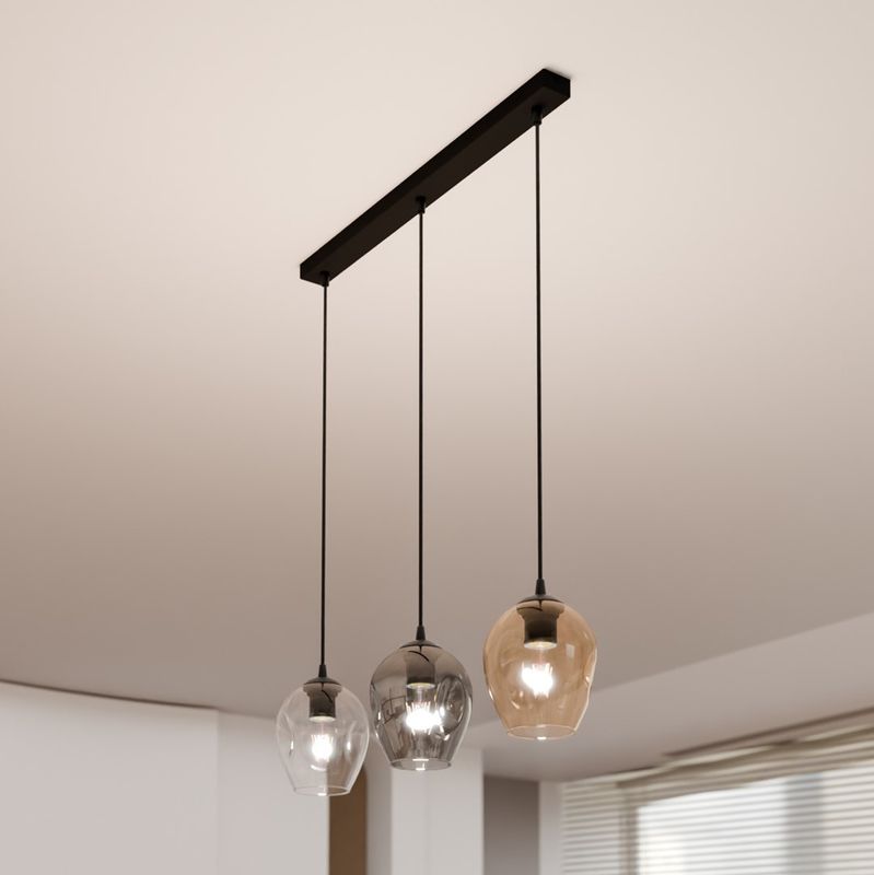 Emibig Lighting Taklampa ISTAR 3 BL MIX