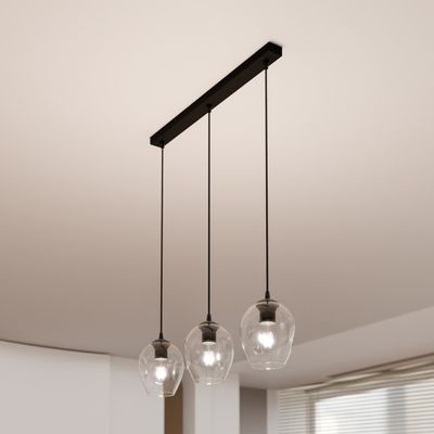 Emibig Lighting Taklampa ISTAR 3 BL TRANSPARENT