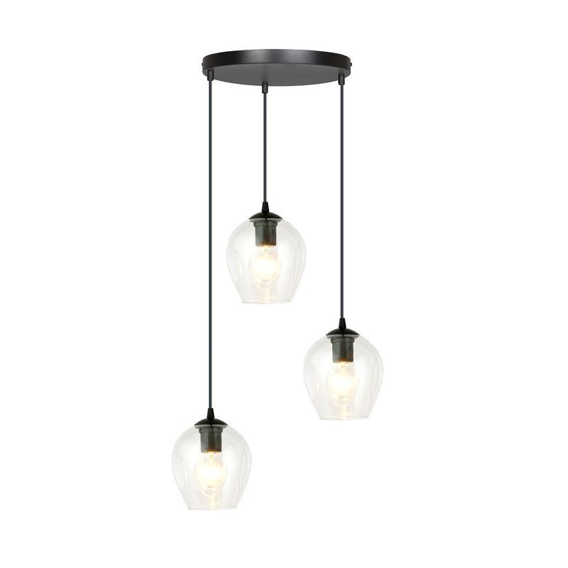 Emibig Lighting Taklampa ISTAR 3 BL PREMIUM TRANSPARENT