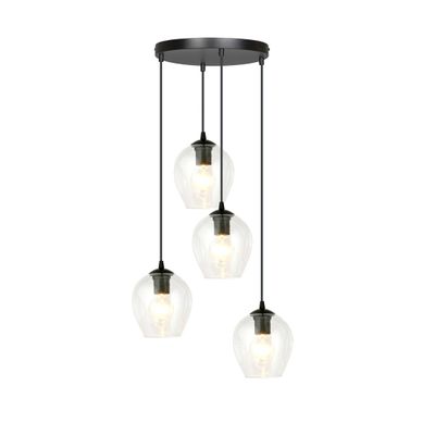 Emibig Lighting Taklampa ISTAR 4 BL PREMIUM TRANSPARENT