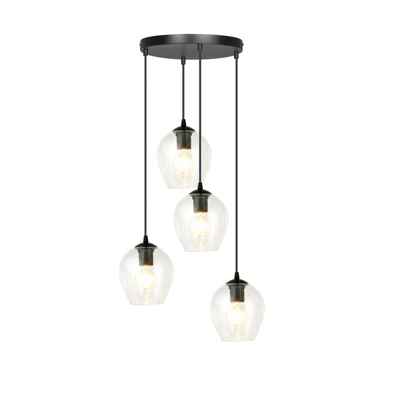 Emibig Lighting Taklampa ISTAR 4 BL PREMIUM TRANSPARENT