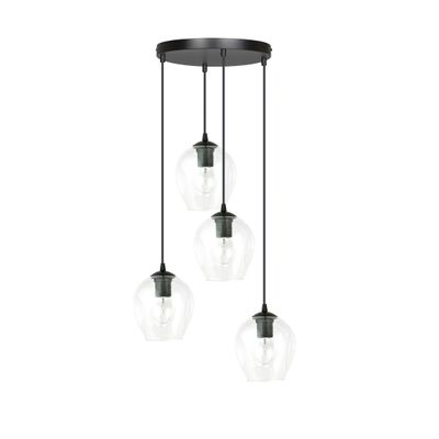 Emibig Lighting Taklampa ISTAR 4 BL PREMIUM TRANSPARENT