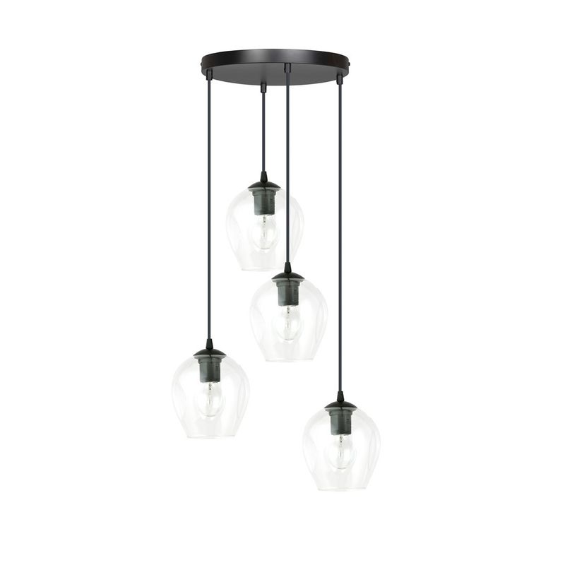 Emibig Lighting Taklampa ISTAR 4 BL PREMIUM TRANSPARENT