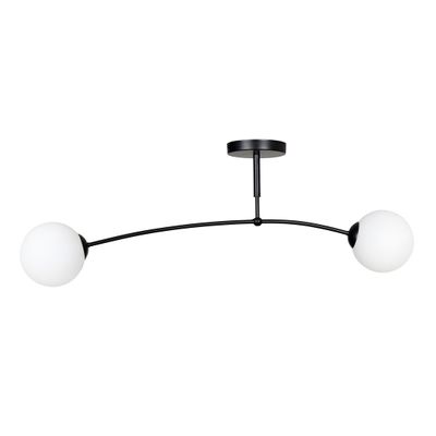 Emibig Lighting Taklampa PREGOS 2 SVART