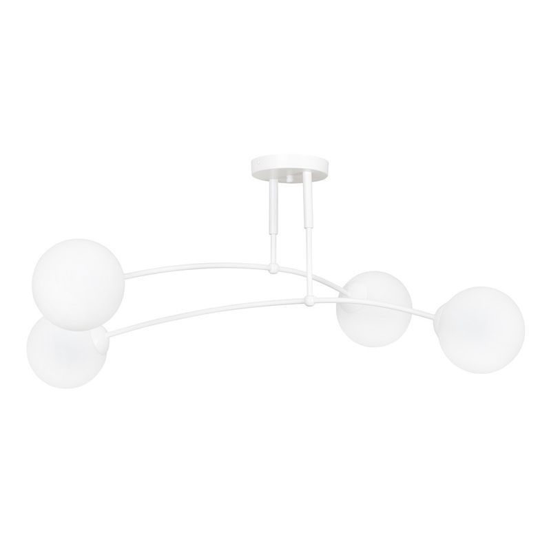 Emibig Lighting Taklampa PREGOS 4 VIT