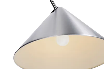 HAY Compass golvlampa Brushed aluminium