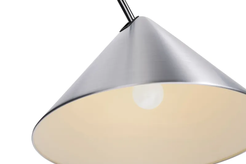 HAY Compass golvlampa Brushed aluminium