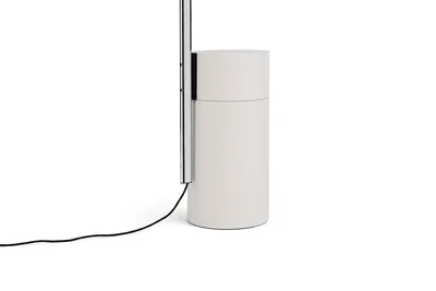 HAY Compass golvlampa Brushed aluminium