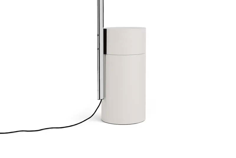 HAY Compass golvlampa Brushed aluminium