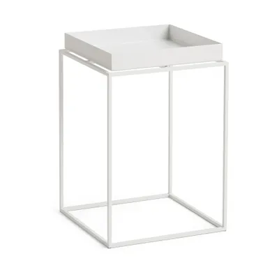 HAY Tray Table brickbord small high, White