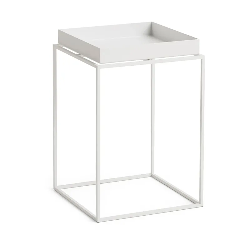 HAY Tray Table brickbord small high, White