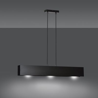 Emibig Lighting Taklampa GENTOR 3 SVART
