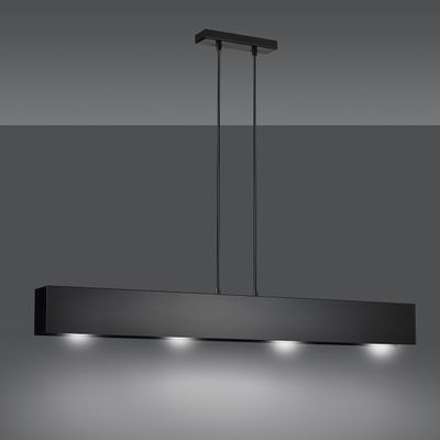 Emibig Lighting Taklampa GENTOR 4 SVART