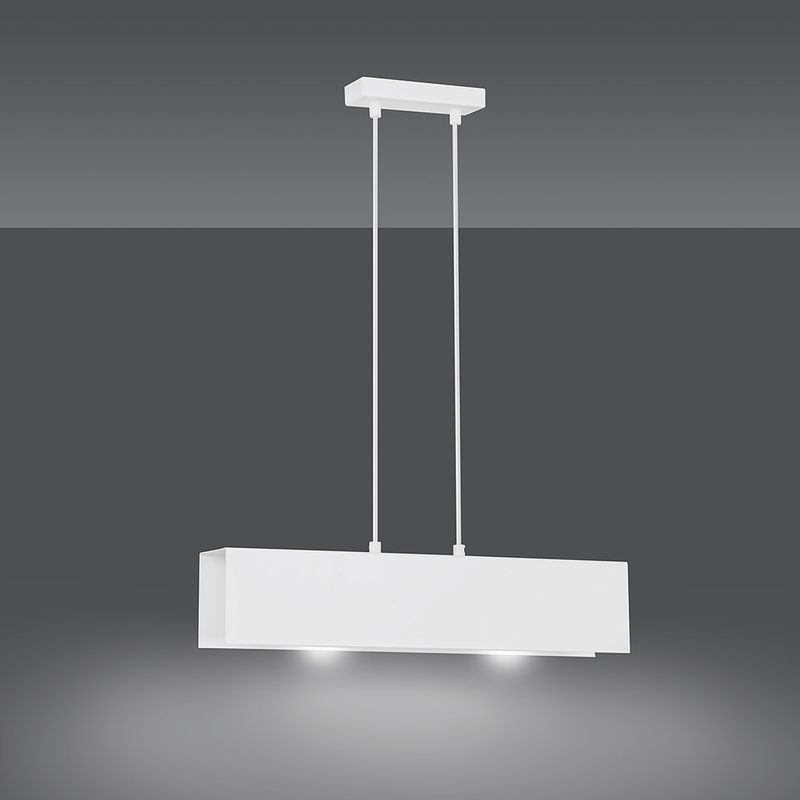 Emibig Lighting Taklampa GENTOR 2 VIT