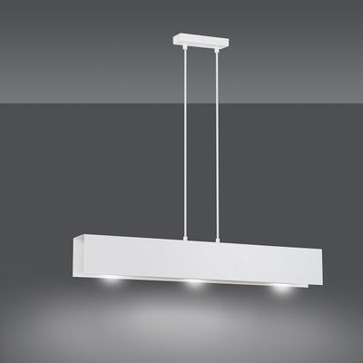 Emibig Lighting Taklampa GENTOR 3 VIT