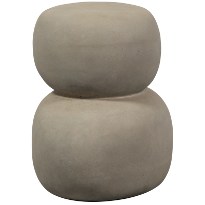 WOOOD Oda Sidobord Betonglook Grön/Grå