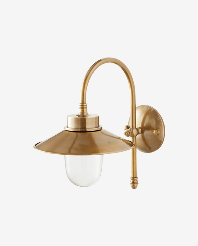 Nordal LASON Vägglampa Utomhus - Mässing