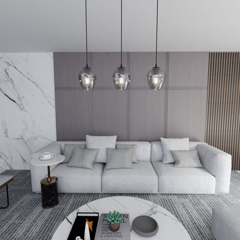 Emibig Lighting Taklampa ISTAR 3 BL GRAFIT