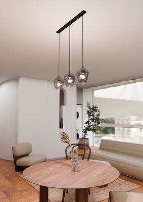 Emibig Lighting Taklampa ISTAR 3 BL GRAFIT