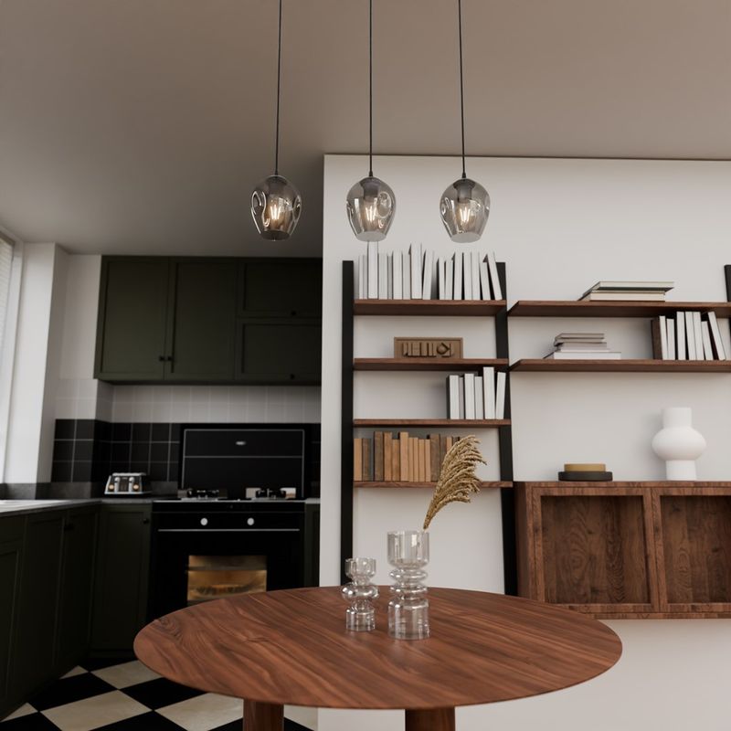 Emibig Lighting Taklampa ISTAR 3 BL GRAFIT