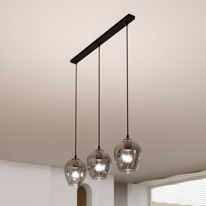 Emibig Lighting Taklampa ISTAR 3 BL GRAFIT