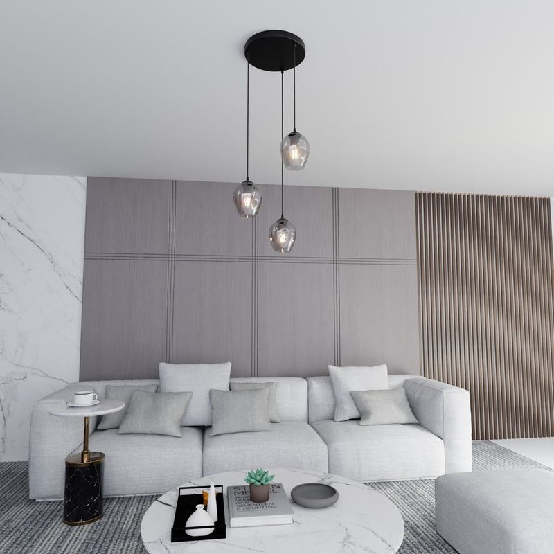 Emibig Lighting Taklampa ISTAR 3 BL PREMIUM GRAFIT